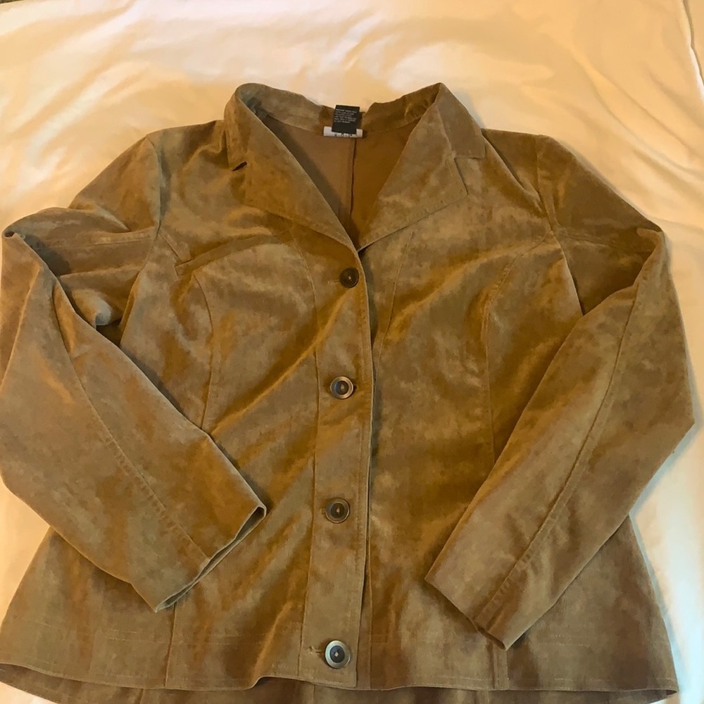 Corduroy caramel jacket
